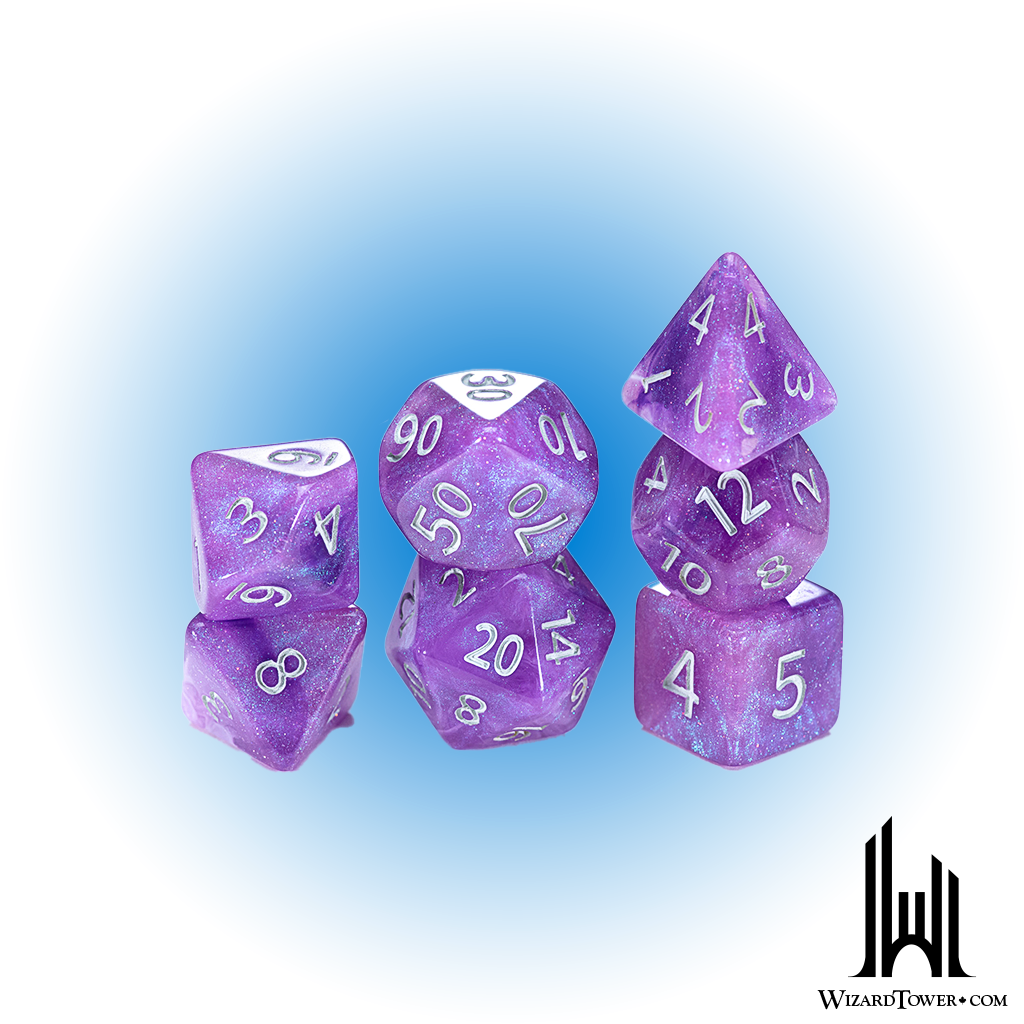 Halfsies Dice: Aether Dice - Amethyst